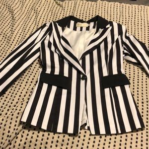 Striped Blazer